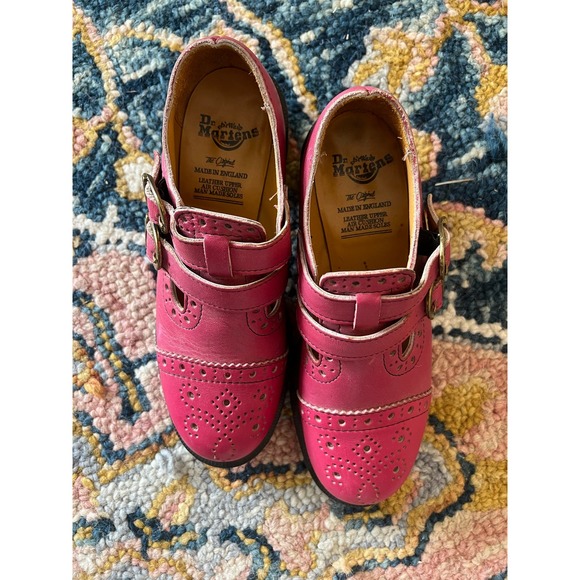 1990s vintage made in England Dr martens
Mary Jane pink shoes - Picture 2 of 11